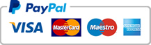 Secure payments via PayPal